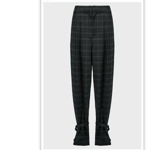 TIBI Finn Windowpane Stella Pant - 10